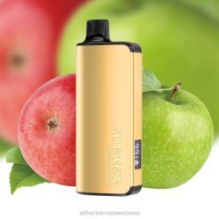 Alibarbar Vape Nicotine - manzana doble VRXR47 Alibarbar Ingot 20000 vaporizadores desechables