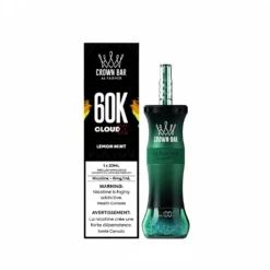 AL FAKHER CROWN BAR CLOUD-X 60K Caladas Vape Portátil Dual