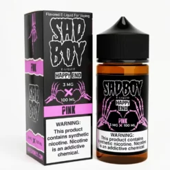 Pink E-Líquido SadBoy Happy End - Nubes Densas Sabor Intenso