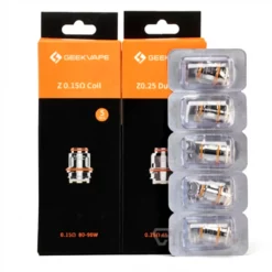 GeekVape Z Series Bobina de Vapeo Mesh Z1/Z2 0.4/0.2ohm 5uds