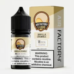 Air Factory Vanilla Crumble 30ml 50/50 Sal de Nicotina