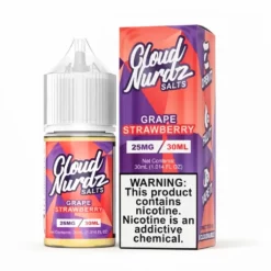 Grape Strawberry Ácida y Dulce Sal de Nicotina Cloud Nurdz