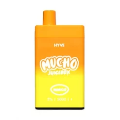 Hyve X Mucho JuiceBox Vape Desechable 5000 Caladas 5% 12ml