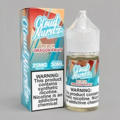 Cloud Nurdz Peach Dragonfruit Iced Sal de Nicotina 30ml